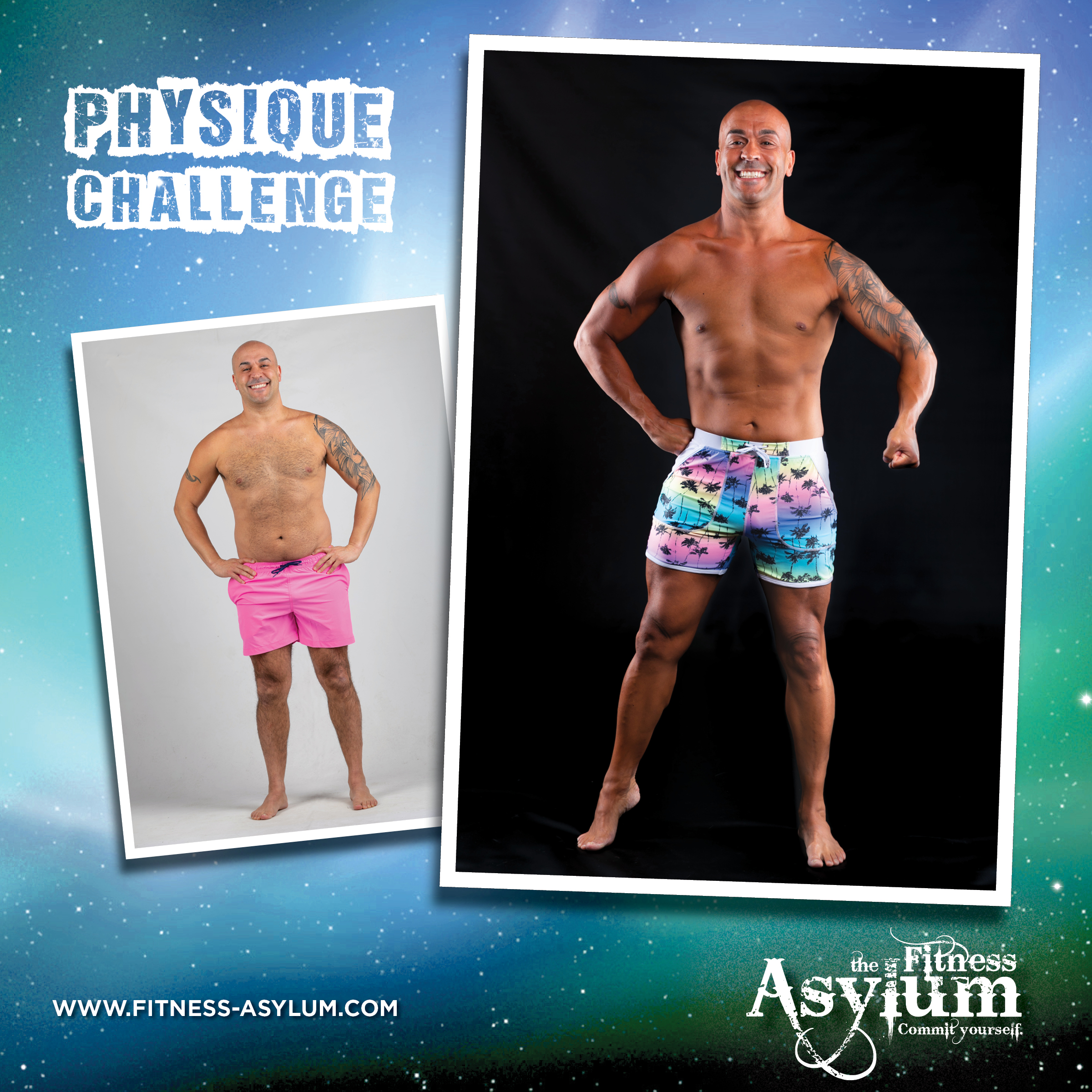 Transformations from The Fitness Asylum's Nutrition Programs