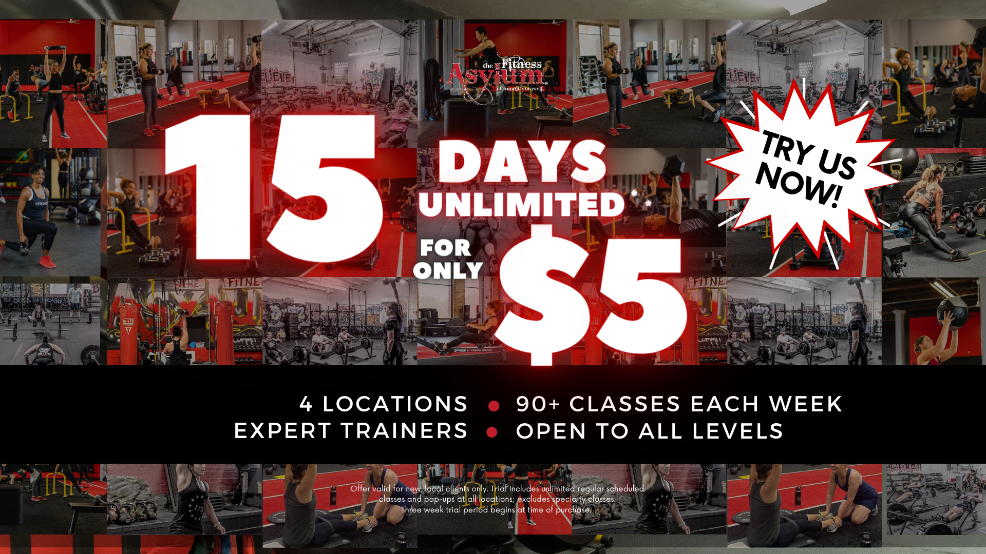 Intro Offer: $5 for 15 Days!