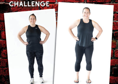 Before & After from The Body Challenge