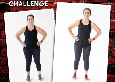 Before & After from The Body Challenge